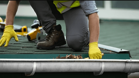 Dachrinnenreinigung & Fassadenschutz